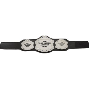 XXL SILVER CUSTOM CHAMPIONSHIP BELT  ***BEST SELLER***